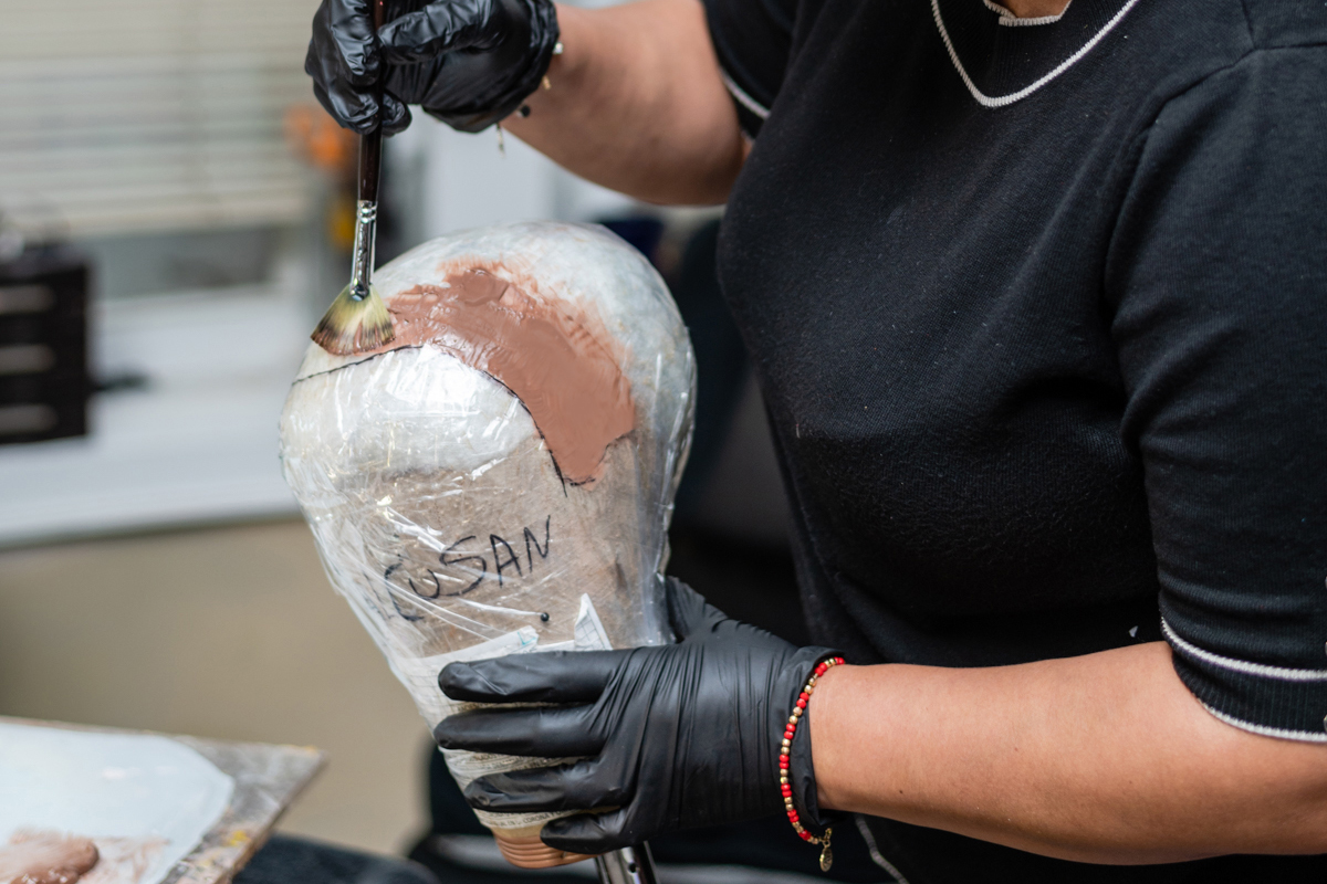 Handmade and ready to go. Seamless, natural looking wigs